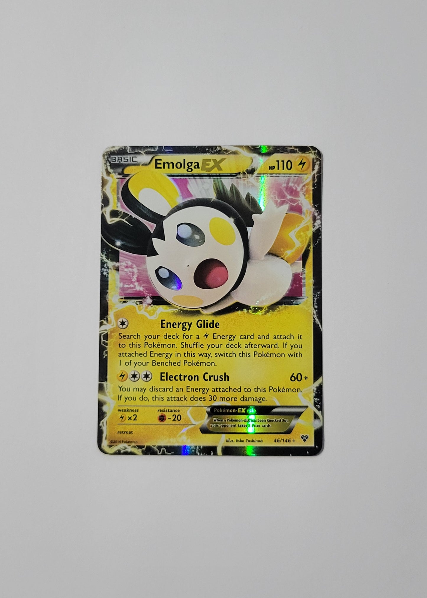 Emolga EX 46/146 - XY Base Set