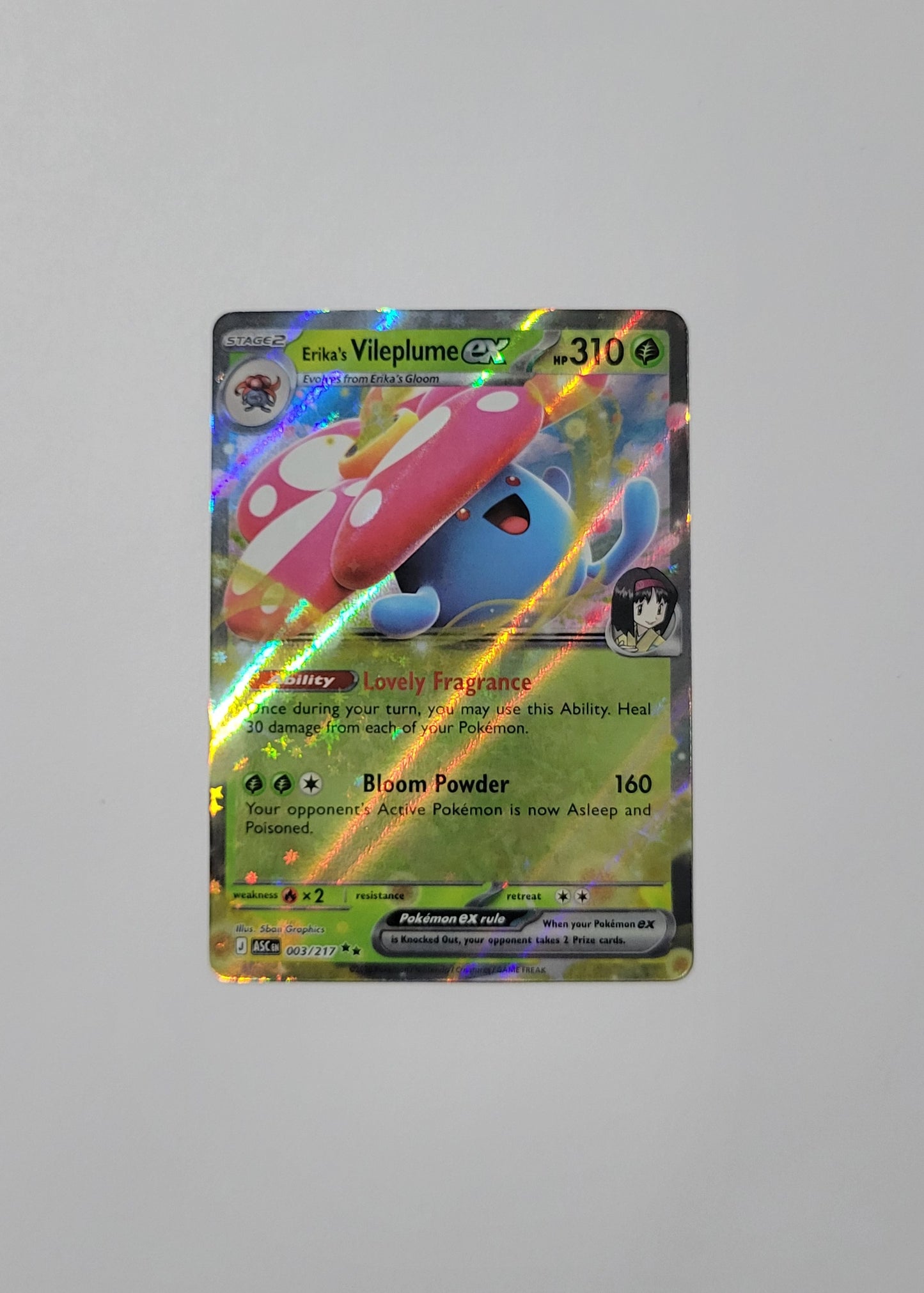 Erika's Vileplume ex 003/217 - Ascended Heroes