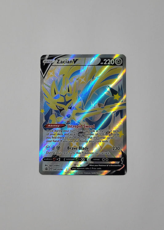 Zacian V SWSH292 - Black Star Promo