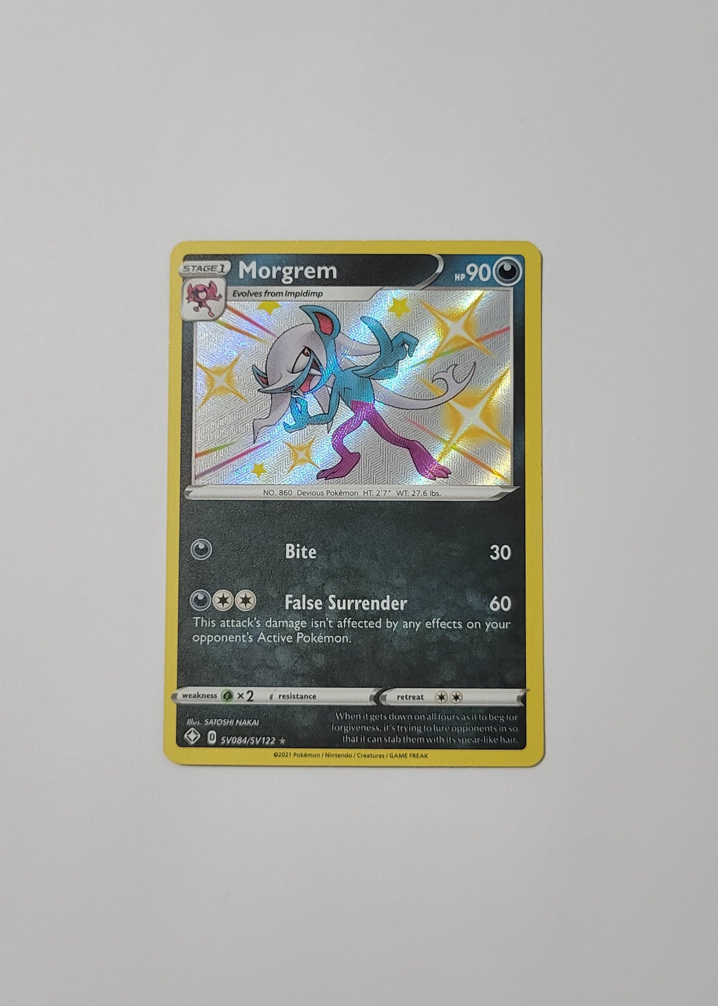 Morgrem SV084/SV122 - Shining Fates: Shiny Vault
