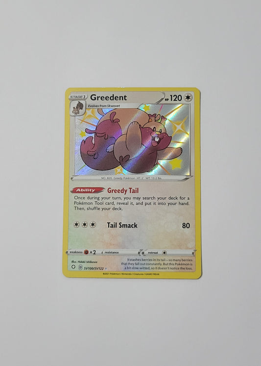 Greedent SV100/SV122 - Shining Fates: Shiny Vault