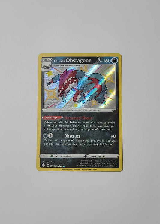 Galarian Obstagoon SV080/SV122 - Shining Fates: Shiny Vault