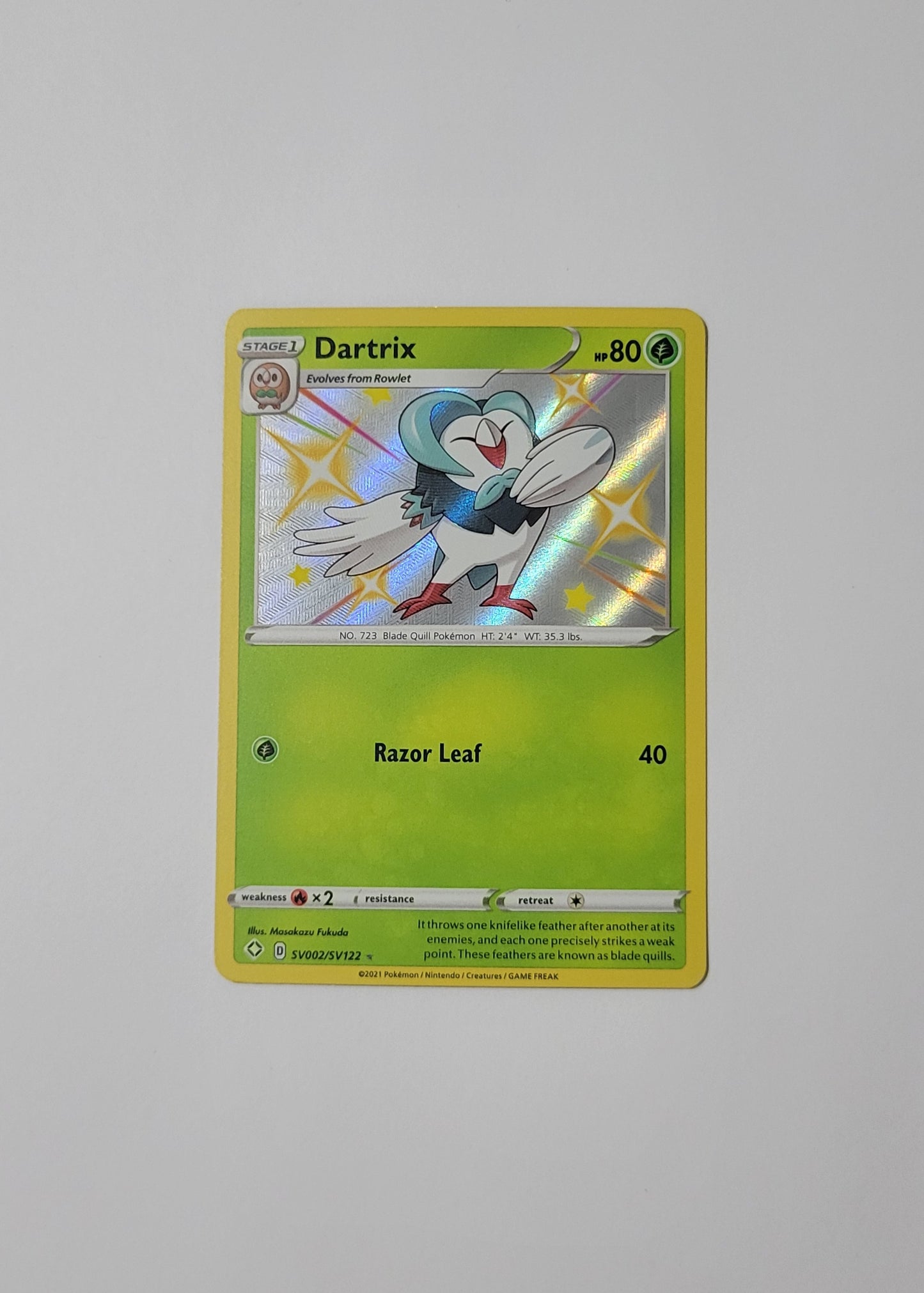 Dartrix SV002/SV122 - Shining Fates: Shiny Vault