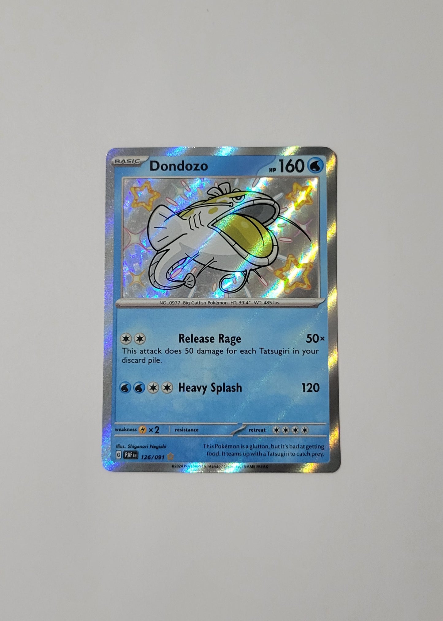 Dondozo 126/091 - Paldean Fates