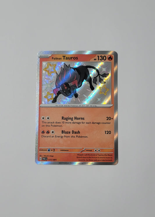 Paldean Tauros 111/091 - Paldean Fates