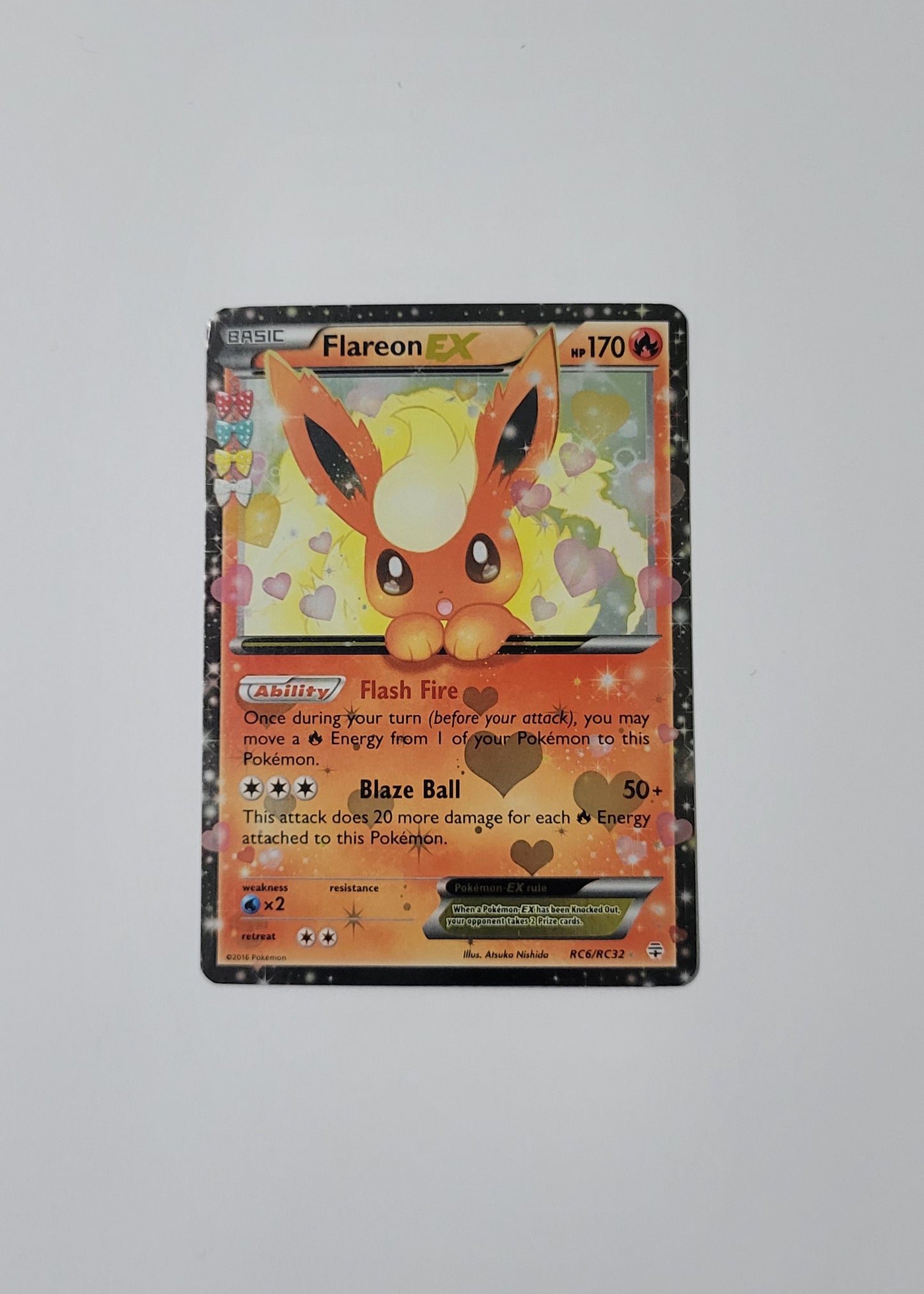 Flareon EX RC6/RC32 - Generations: Radiant Collection