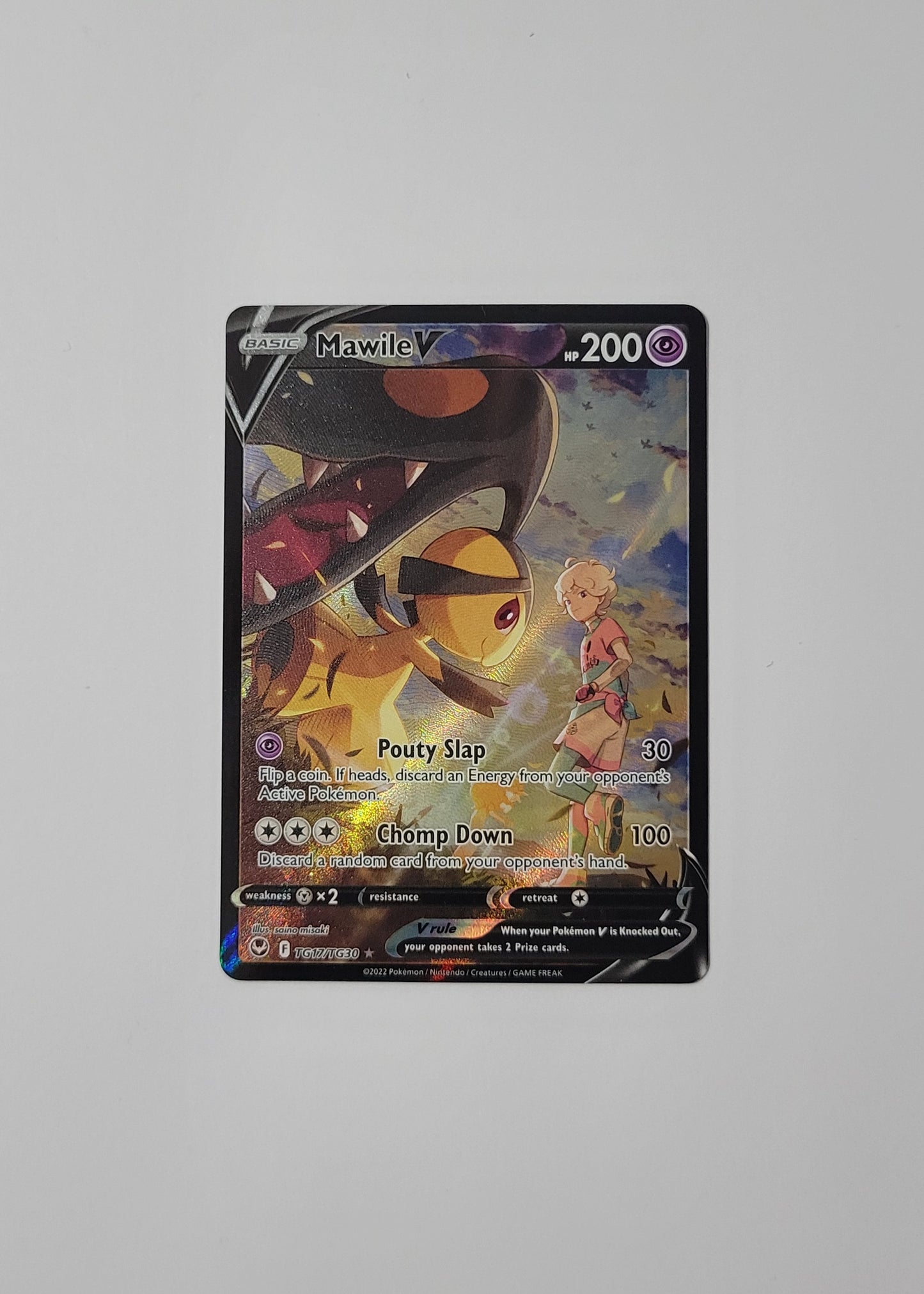 Mawile V TG17/TG30 - Silver Tempest: Trainer Gallery