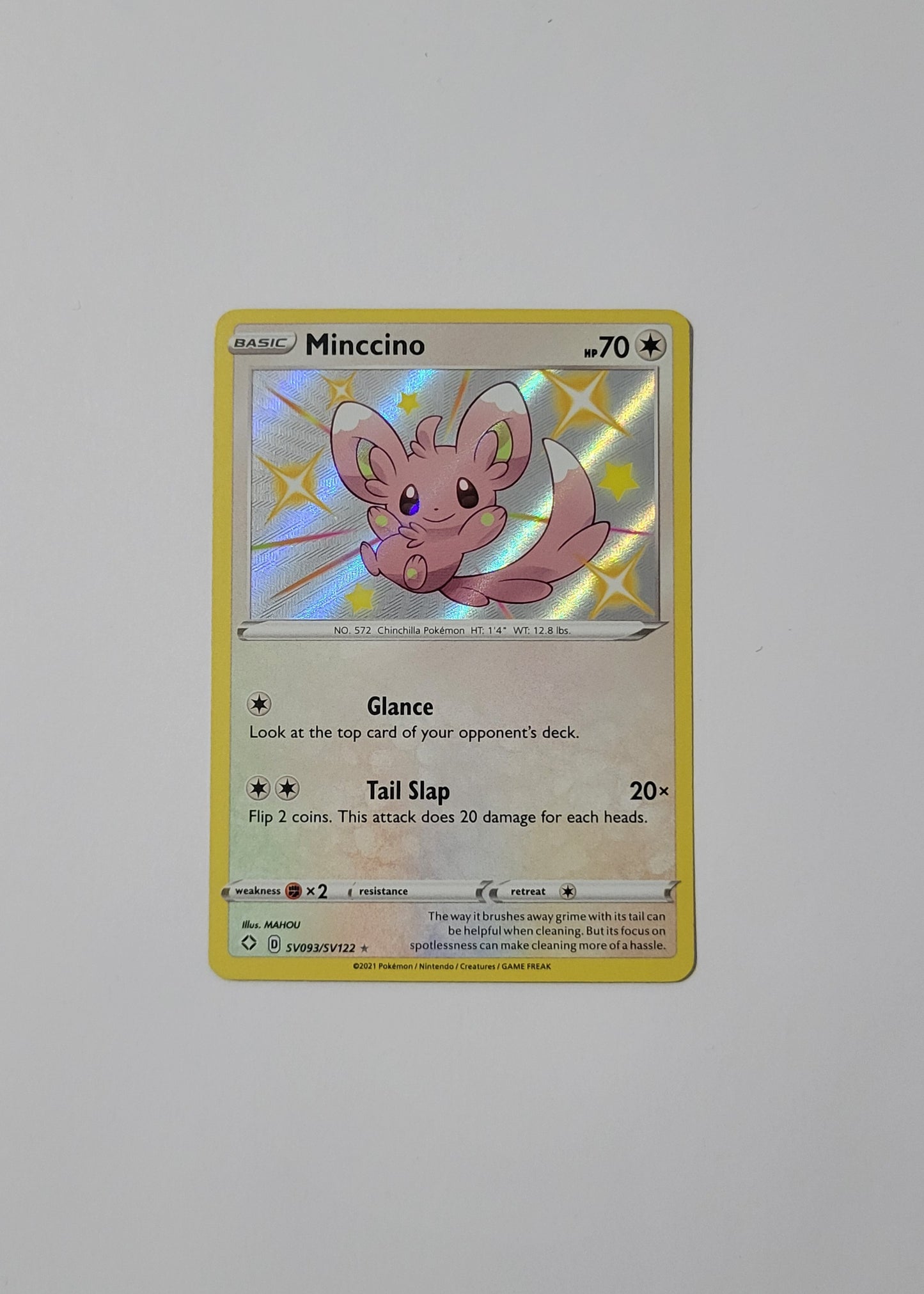 Minccino SV093/SV122 - Shining Fates: Shiny Vault