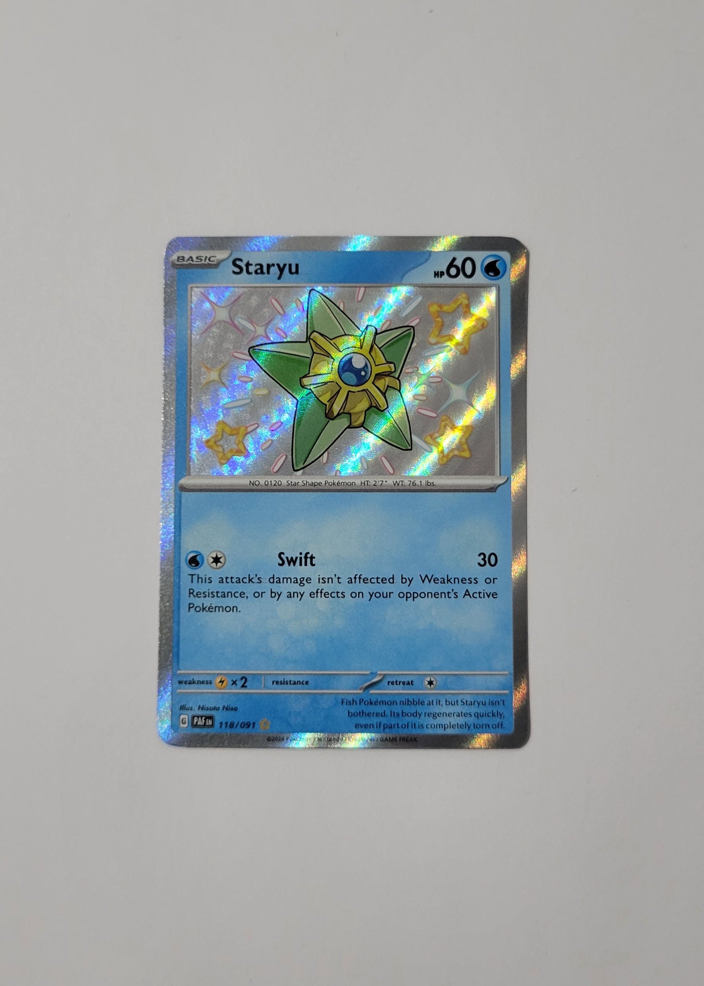 Staryu 118/091 - Paldean Fates