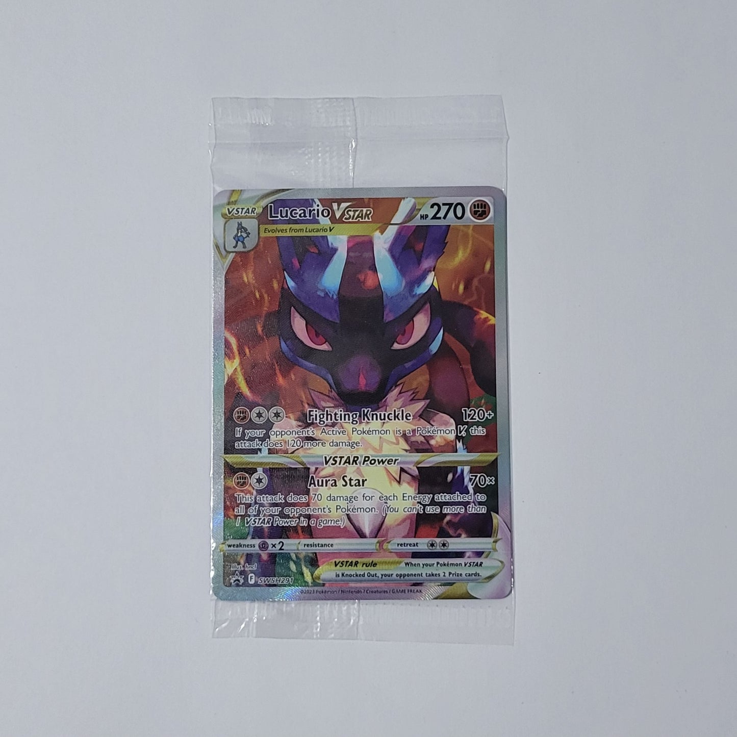Lucario VSTAR SWSH291 (Sealed)  - Black Star Promo
