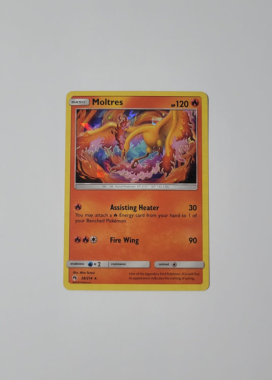 Moltres 38/214 (Cracked Ice) - Deck Exclusives