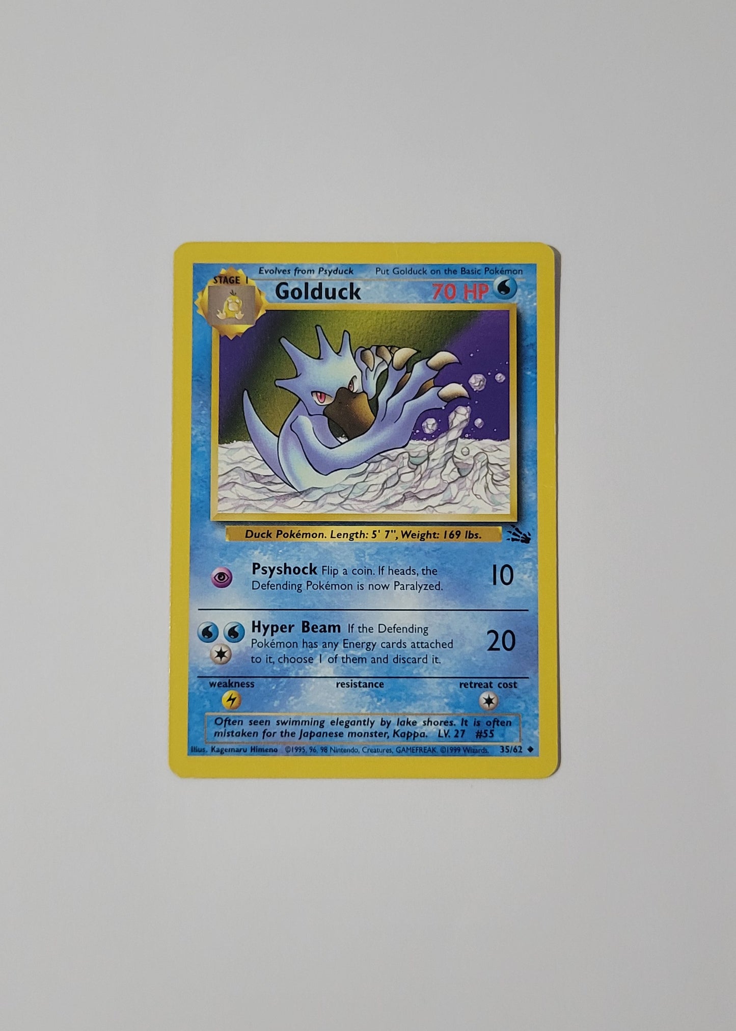 Golduck 35/62 - Fossil