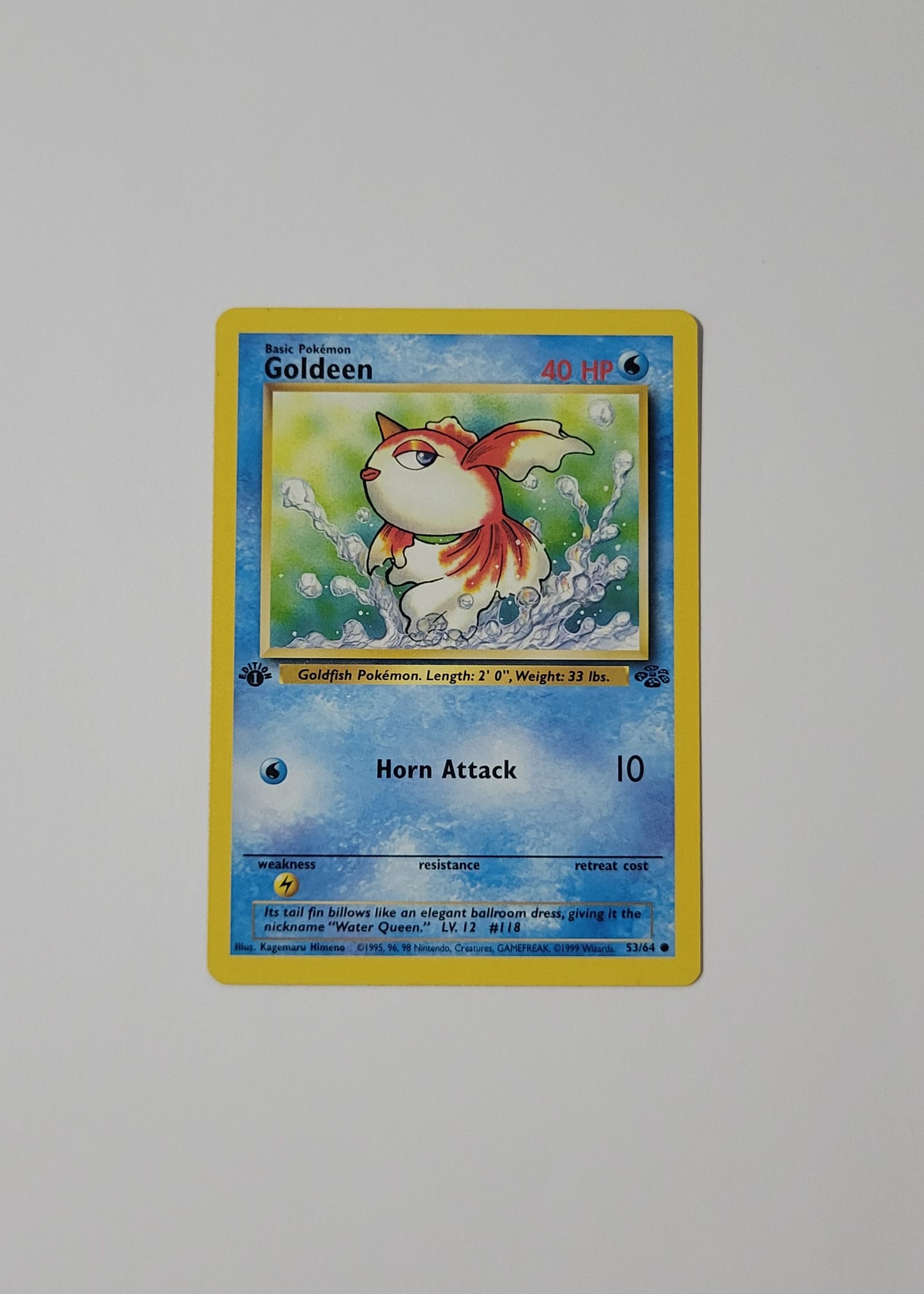 Goldeen 53/64 - Jungle (1st Edition)