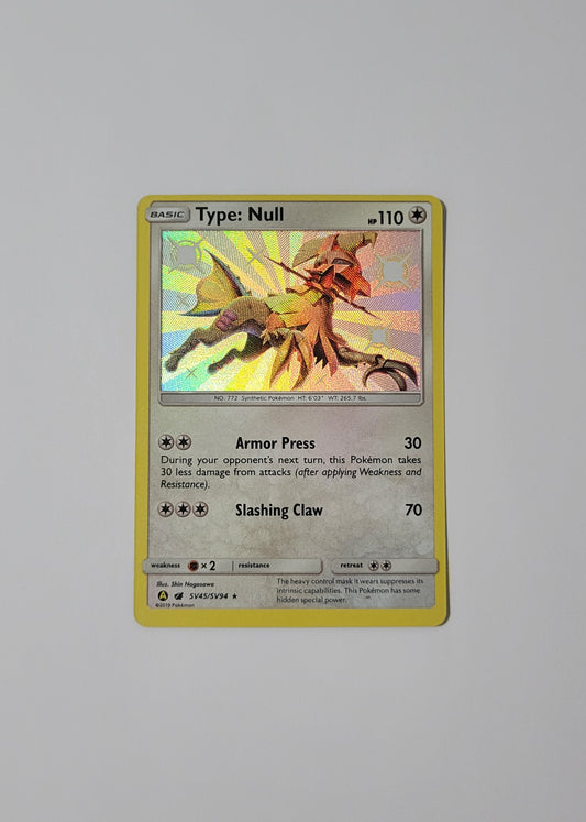 Type: Null SV45/SV94 - Hidden Fates: Shiny Vault