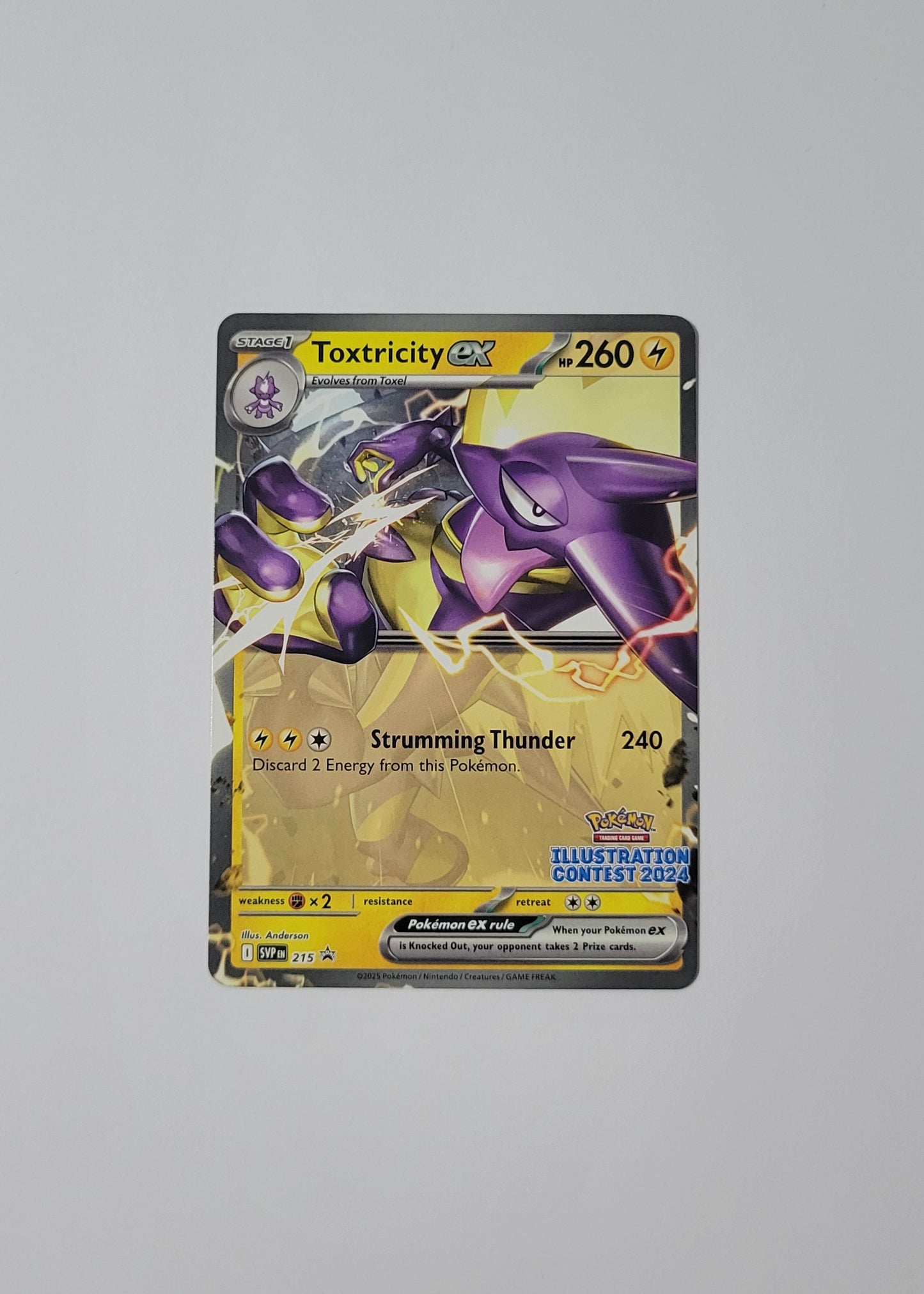 Toxtricity ex SVP215 - Black Star Promo