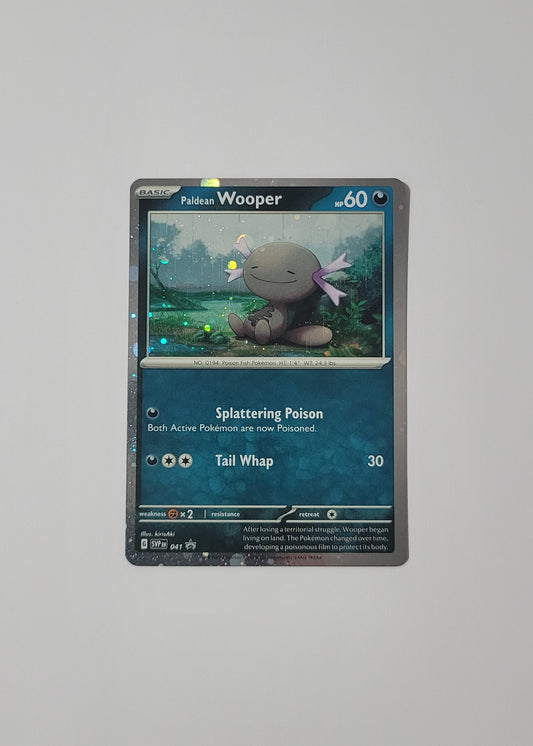 Paldean Wooper SVP041 - Black Star Promo