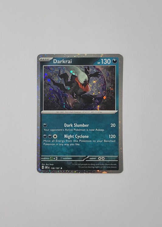 Darkrai 136/197 (Cosmos Holo)- Obsidian Flames