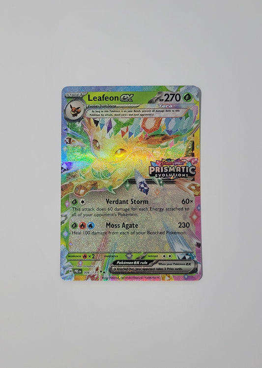 Leafeon ex 006/131 (Stamped) - Prismatic Evolutions