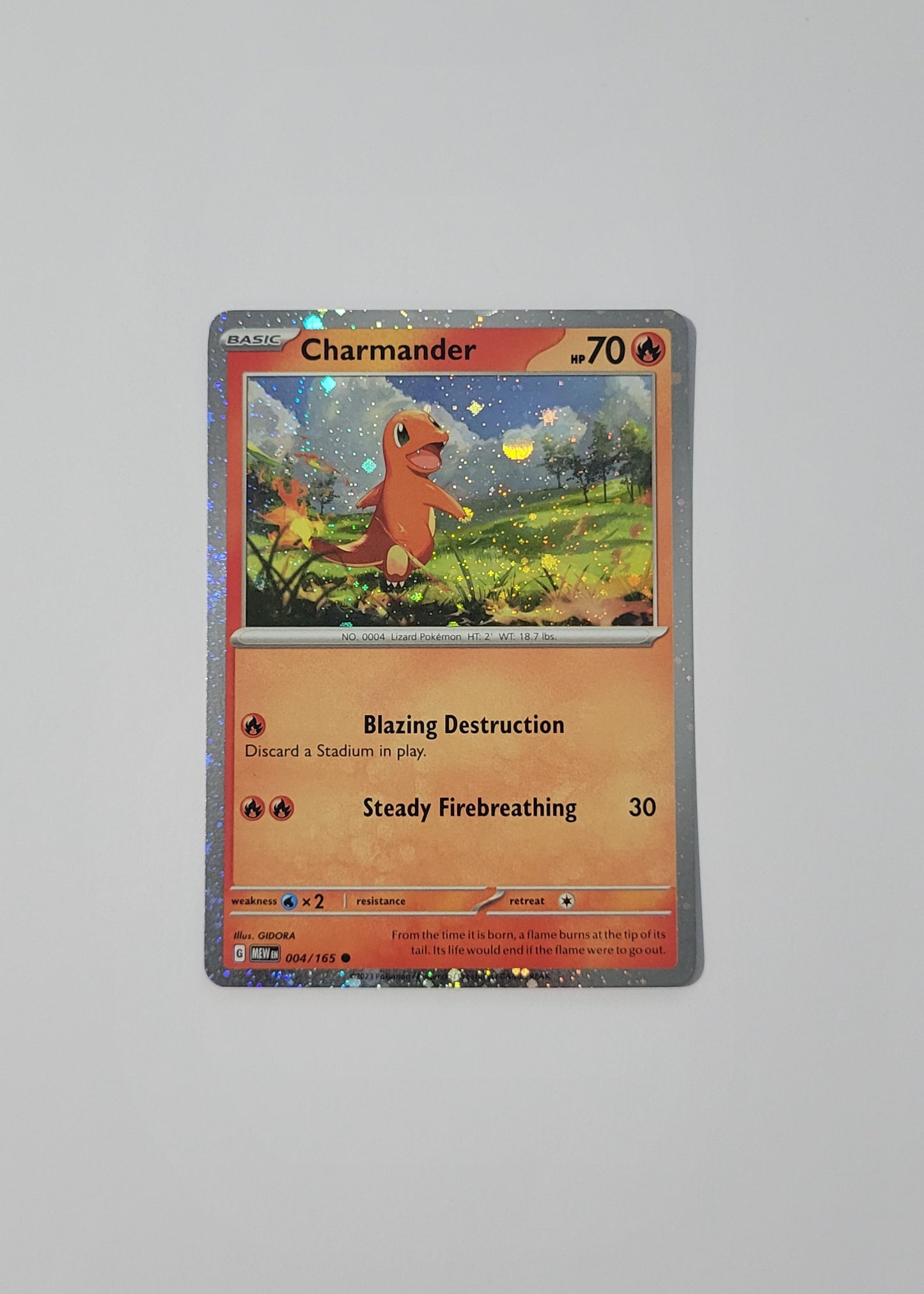 Charmander 004/165 (Cosmos Holo) - 151