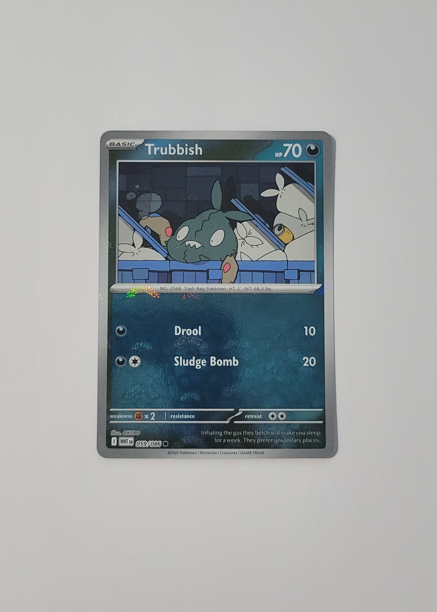 Trubbish 059/086 (Poké Ball) - White Flare