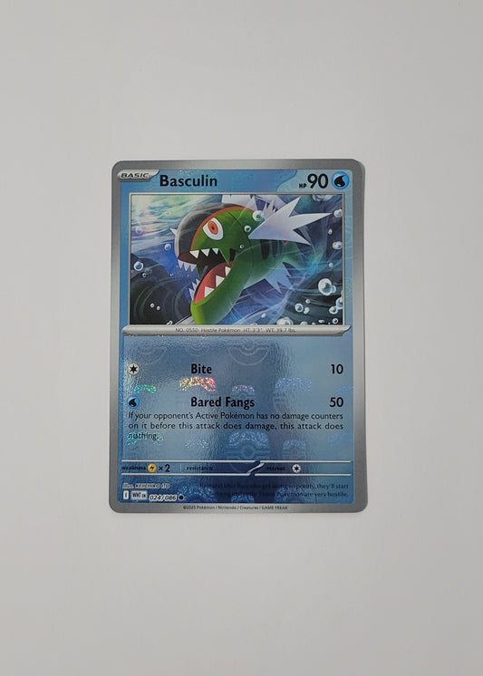 Basculin 024/086 (Master Ball) - White Flare