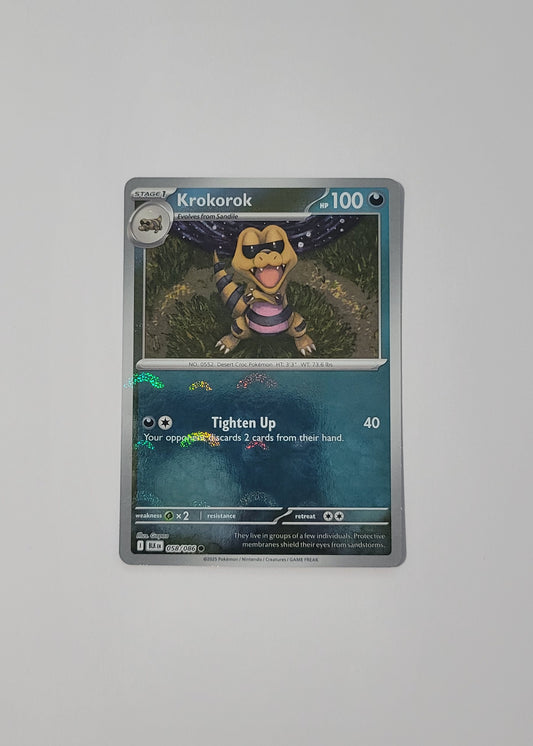 Krokorok 058/086 (Poké Ball) - Black Bolt