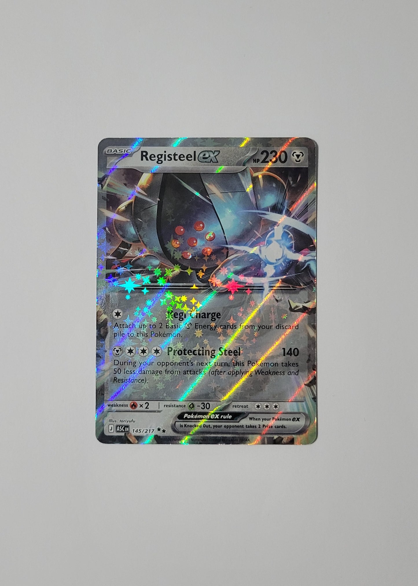 Registeel ex 145/217 - Ascended Heroes