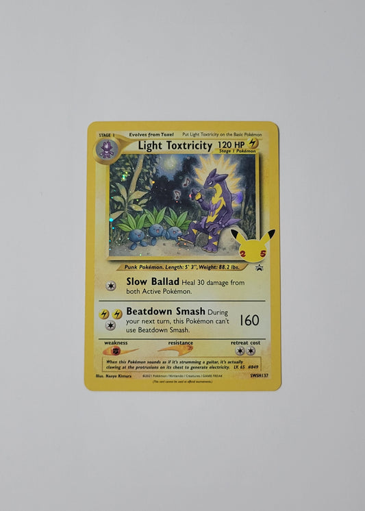 Light Toxtricity SWSH137 - Black Star Promo