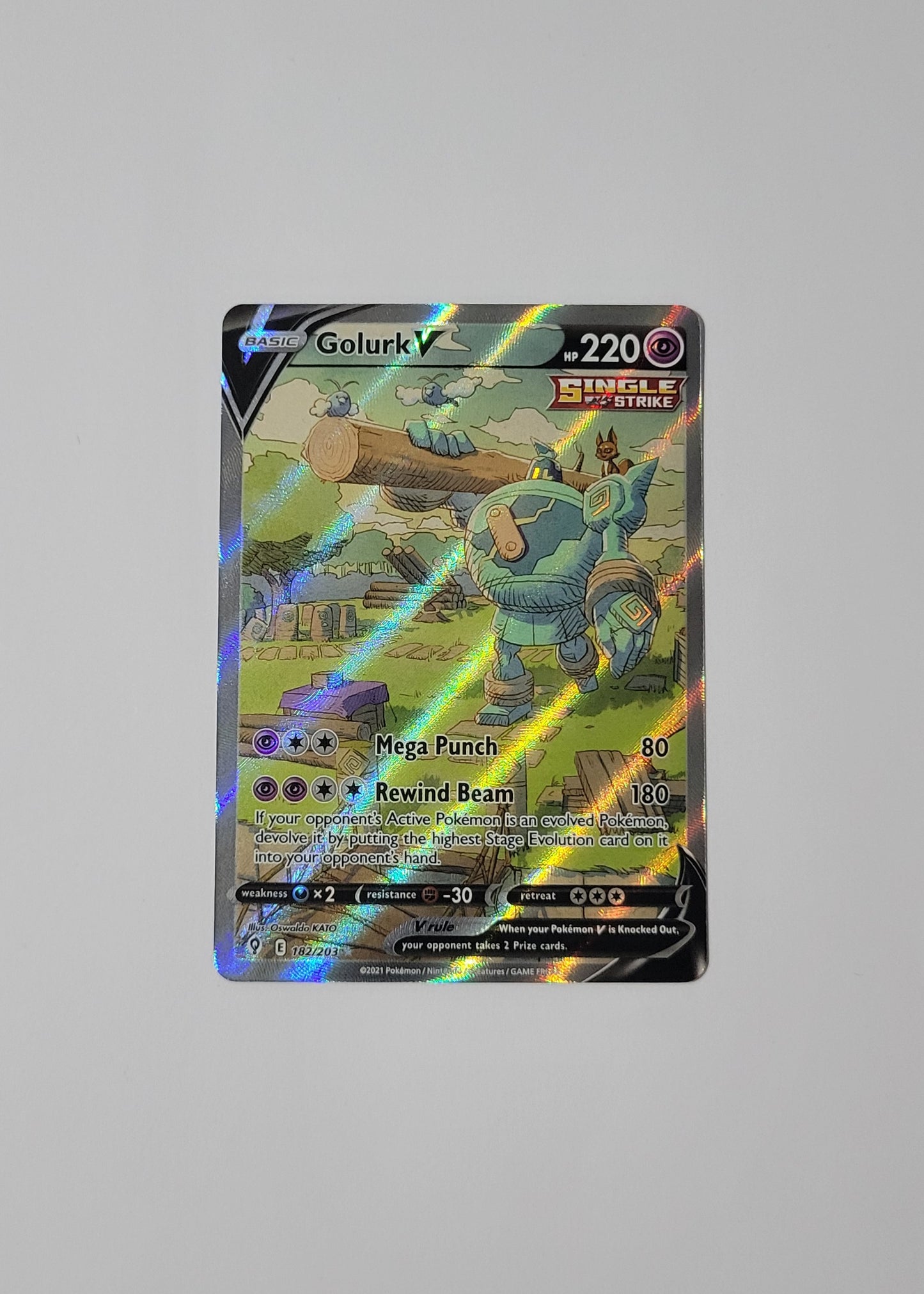 Golurk V 182/203 - Evolving Skies