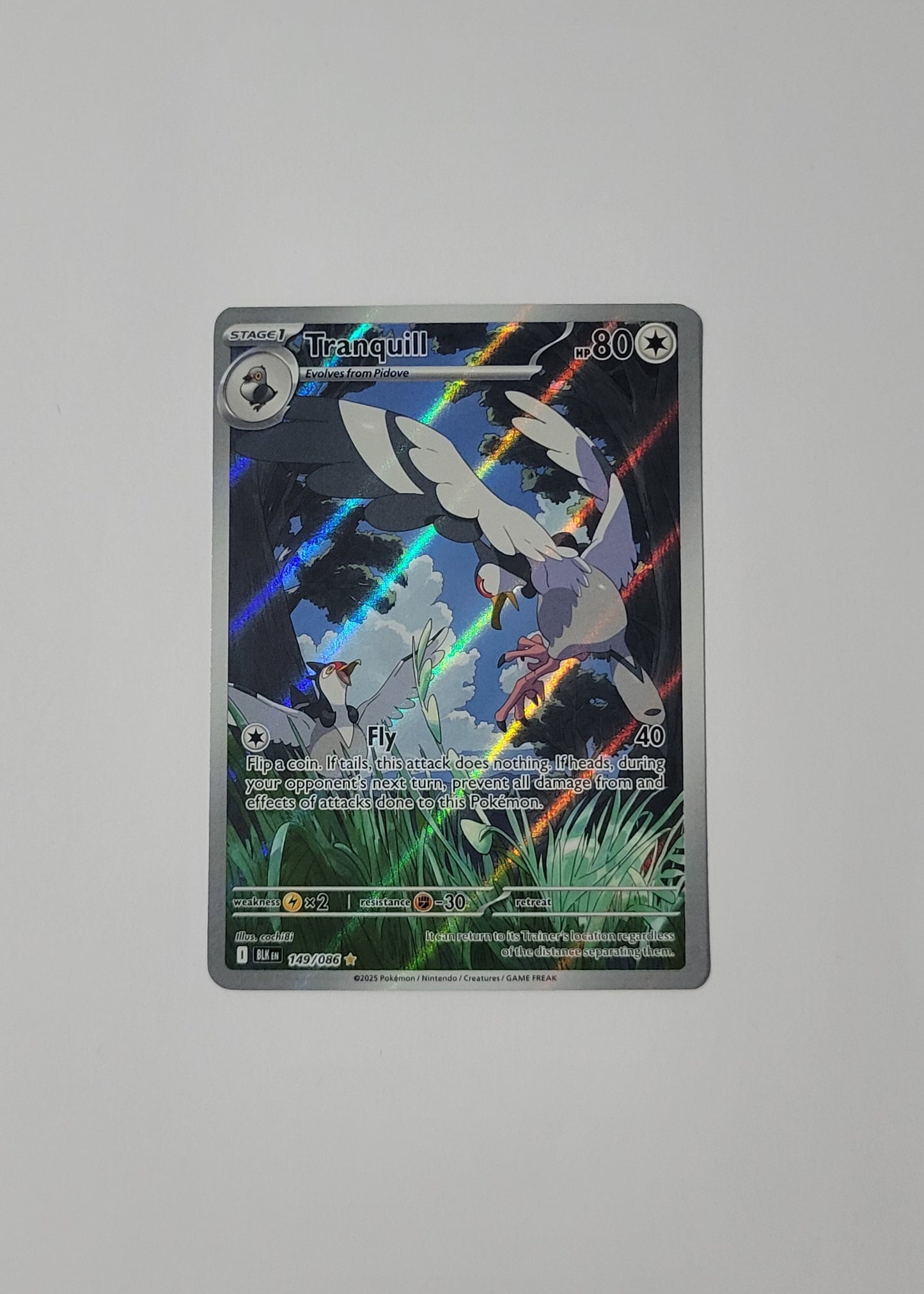 Tranquill 149/086 - Black Bolt