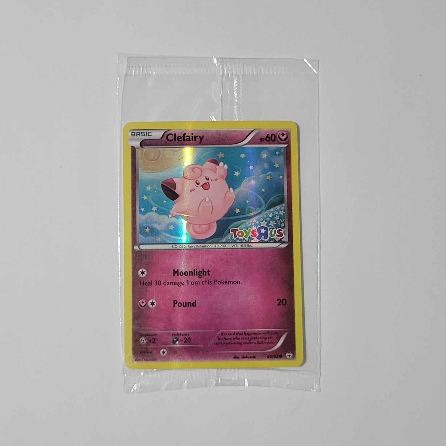 Clefairy 50/83 (Sealed) - Toys R Us Promo