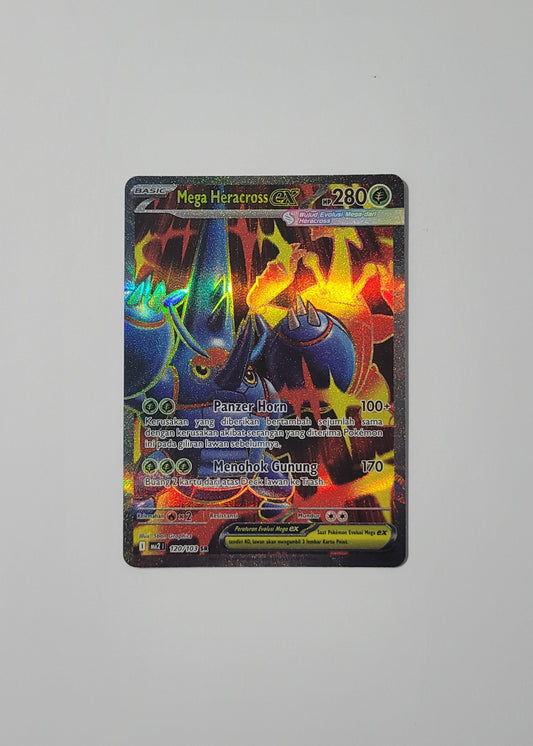 Mega Heracross 120/103 - Blue Blaze (Indonesian)