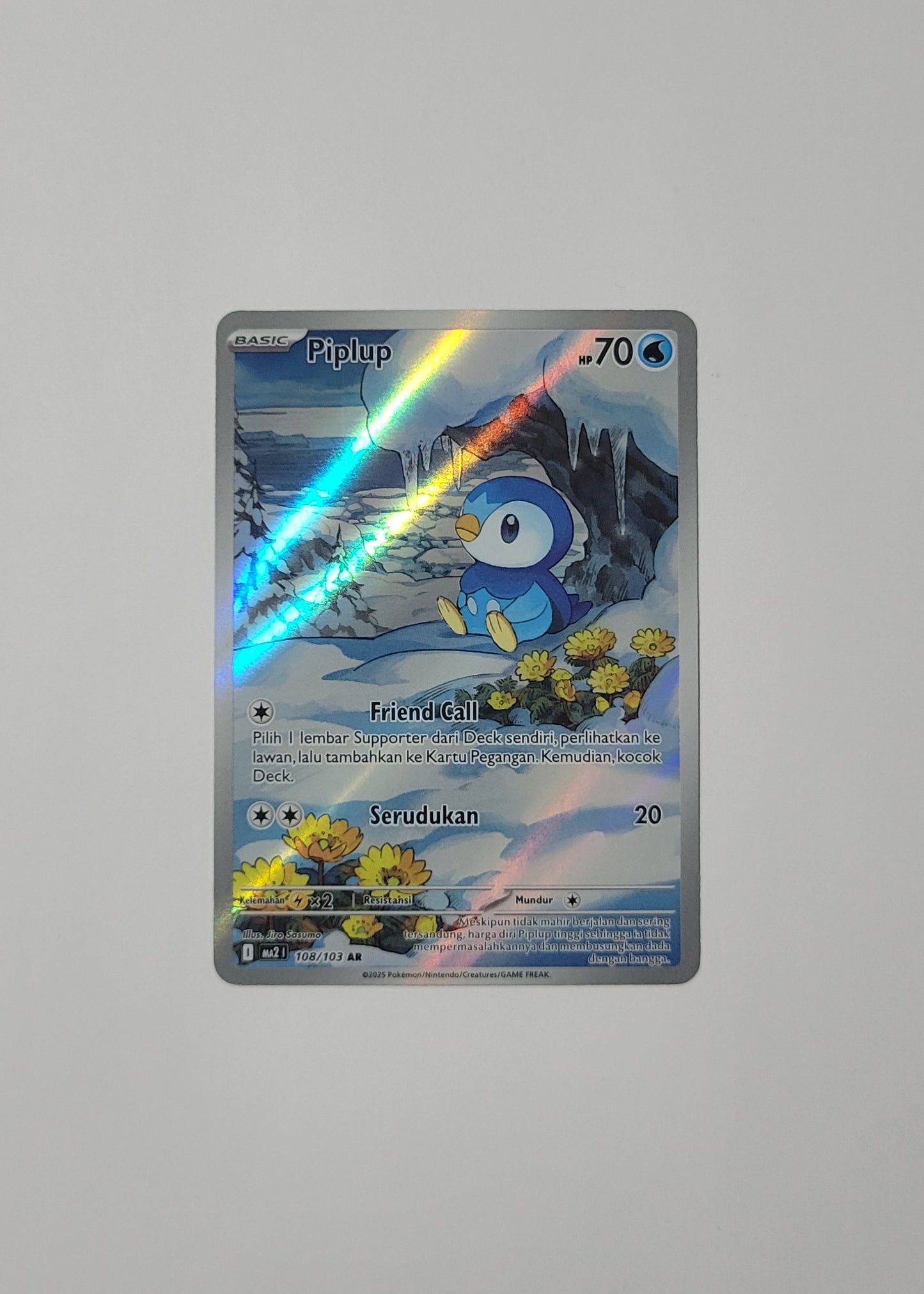 Piplup 108/103 - Blue Blaze (Indonesian)