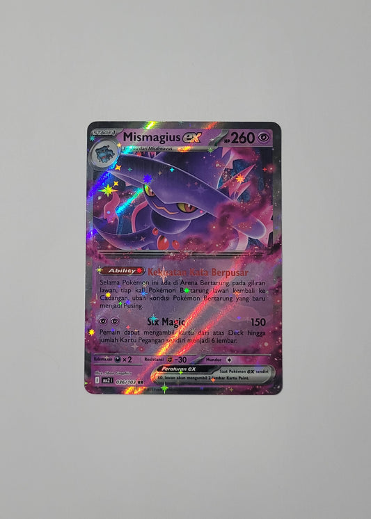 Mismagius ex 036/103 - Blue Blaze (Indonesian)