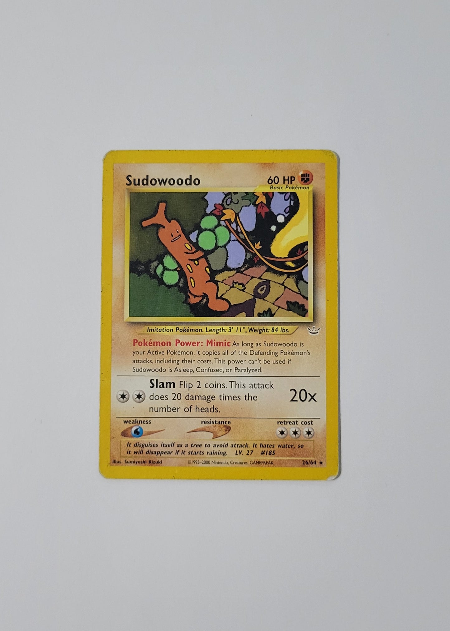 Sudowoodo 26/64 - Neo Revelation
