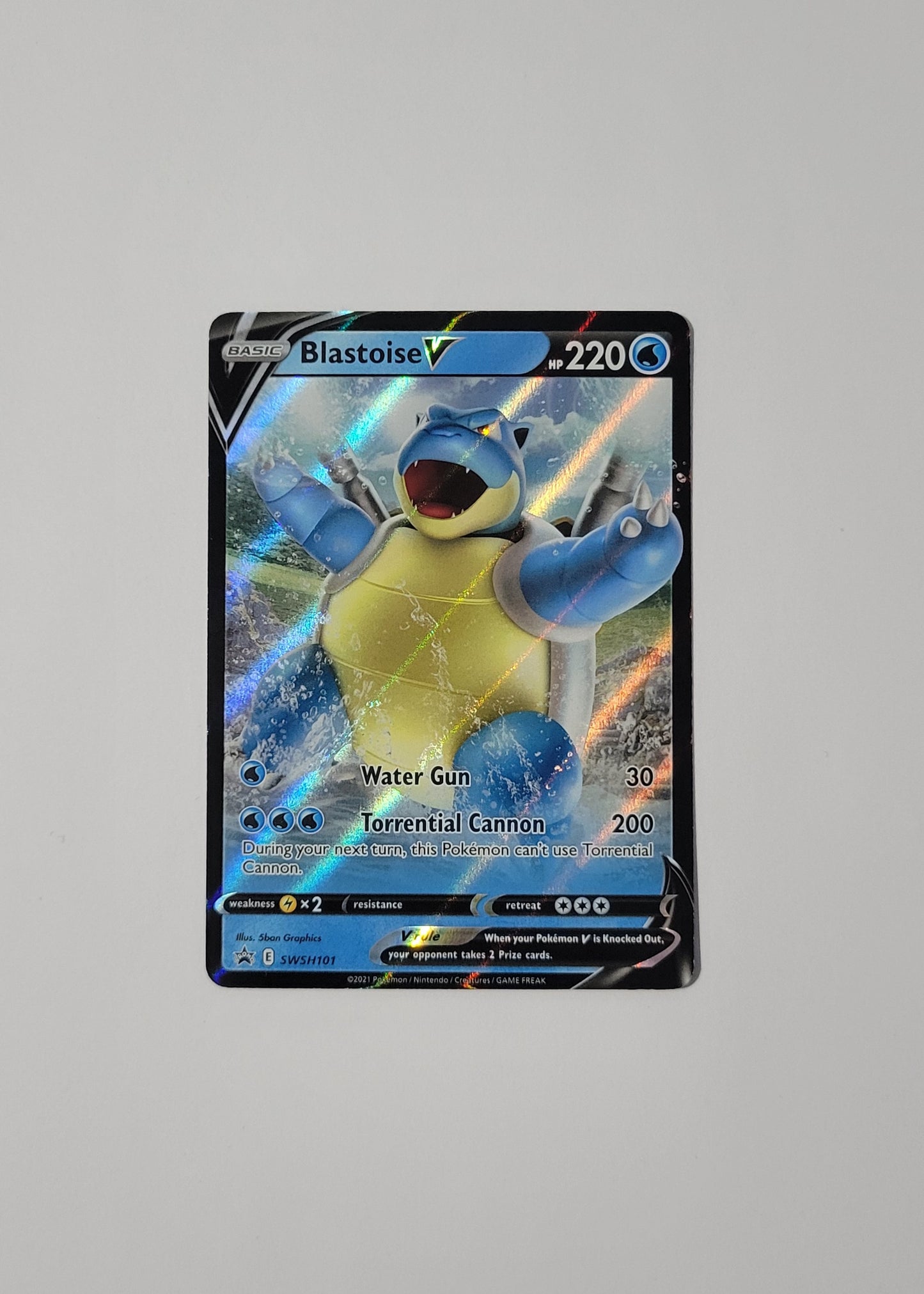 Blastoise V SWSH101 - Black Star Promo