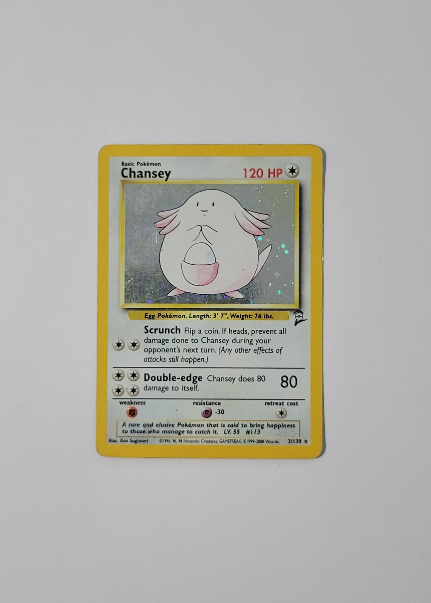 Chansey 3/130 - Base Set 2