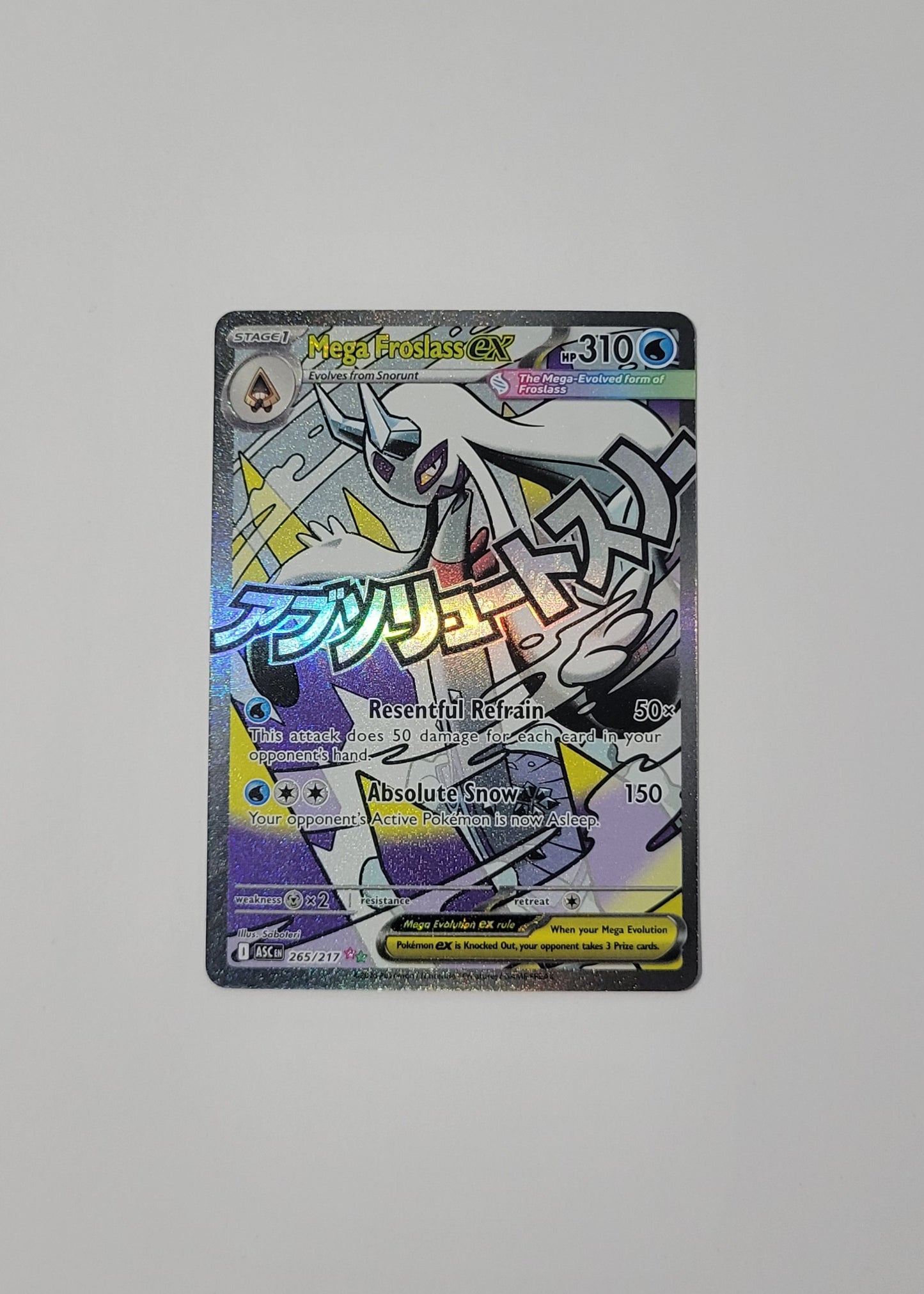 Mega Froslass ex 265/217 - Ascended Heroes