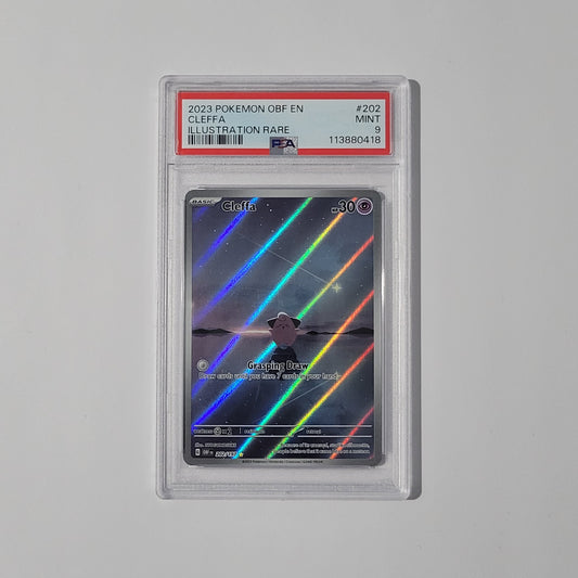 Cleffa 202/197 - Obsidian Flames - PSA 9