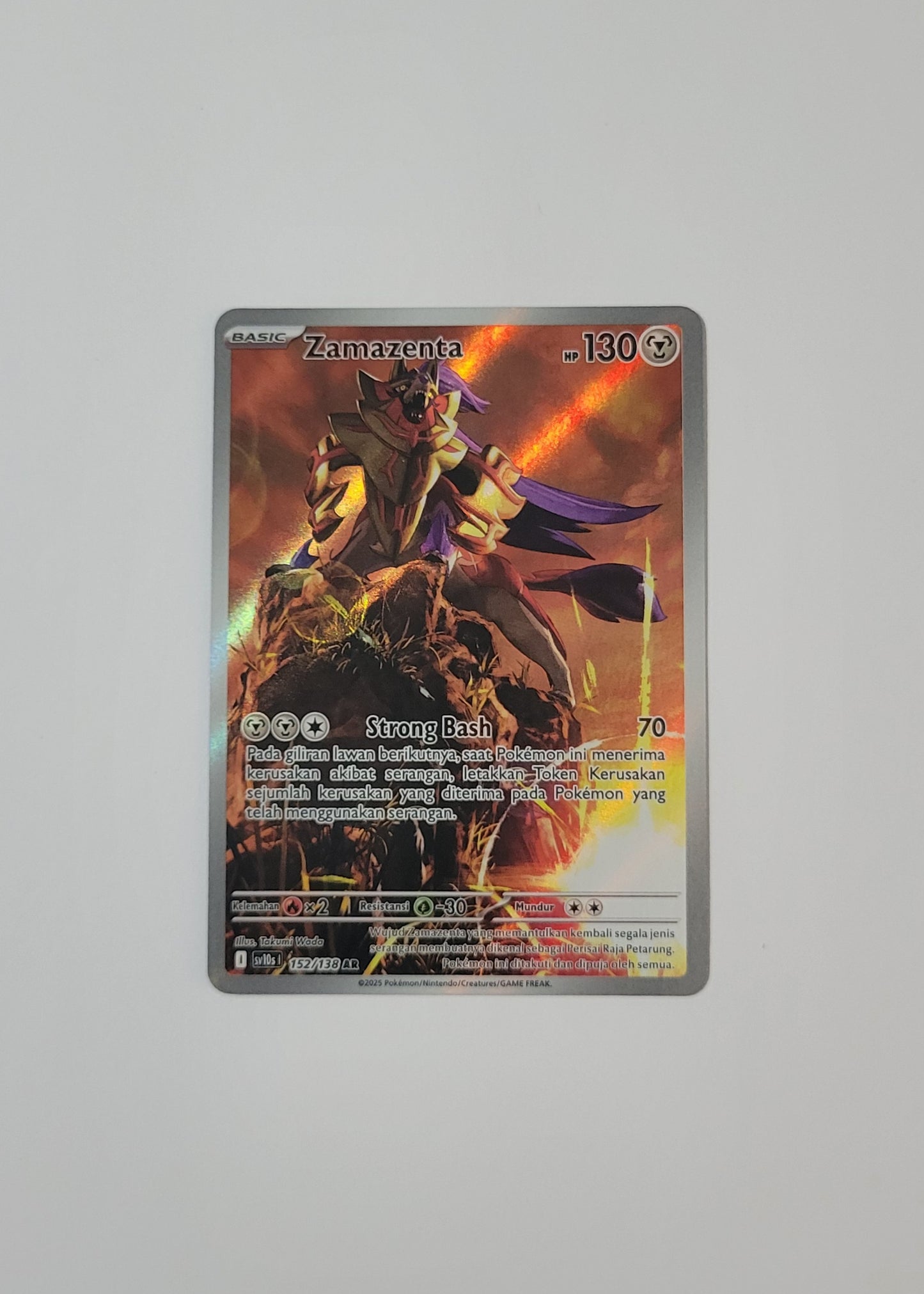 Zamazenta 152/138 - Presence of Champions (Indonesian)