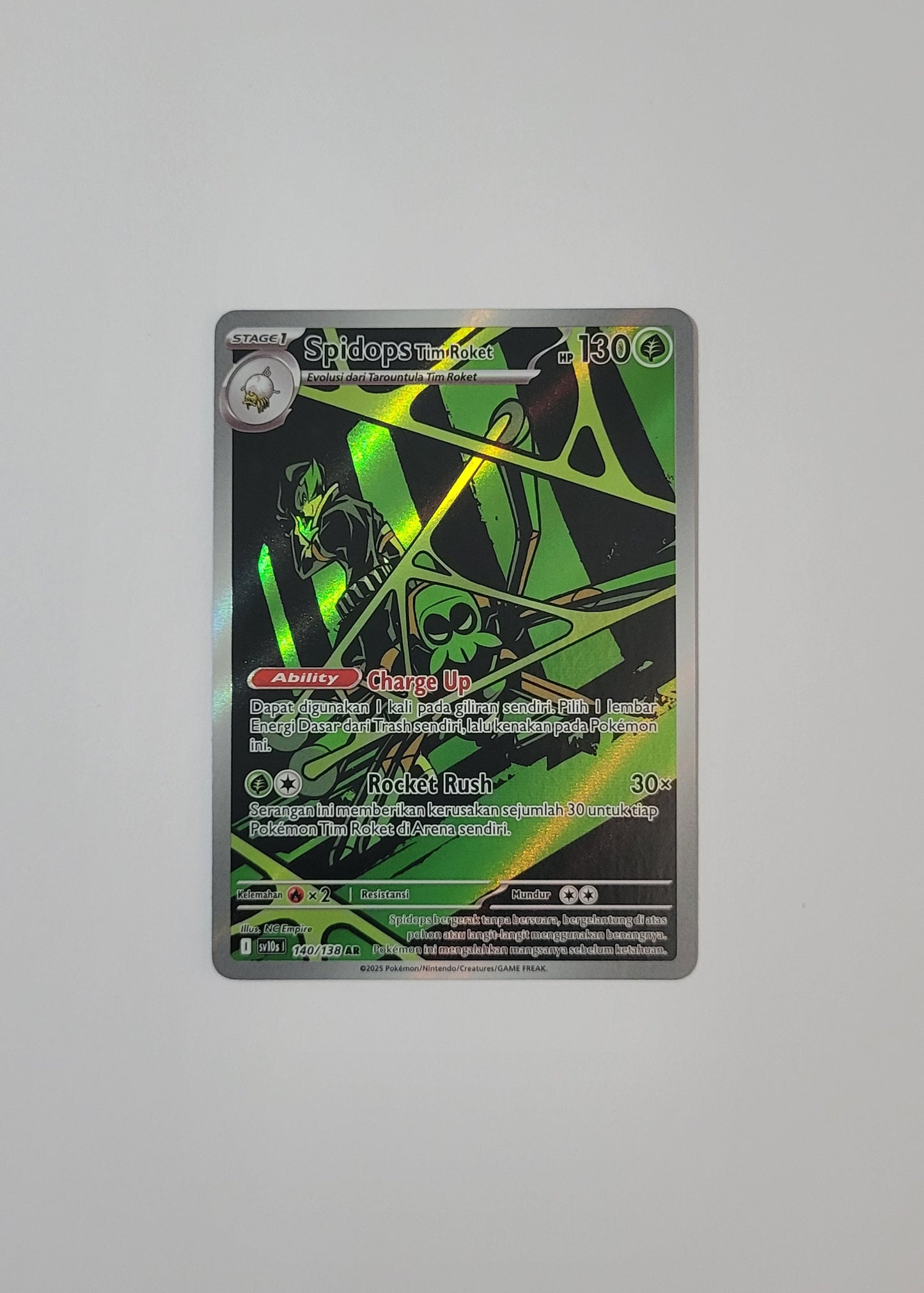 Spidops Tim Roket 140/138 - Presence of Champions (Indonesian)