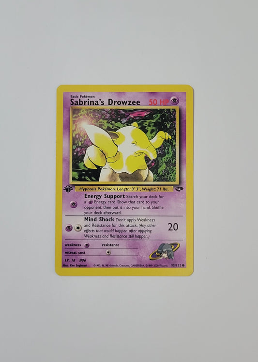 Sabrina's Drowzee 95/132 - Gym Challenge (1st Edition)