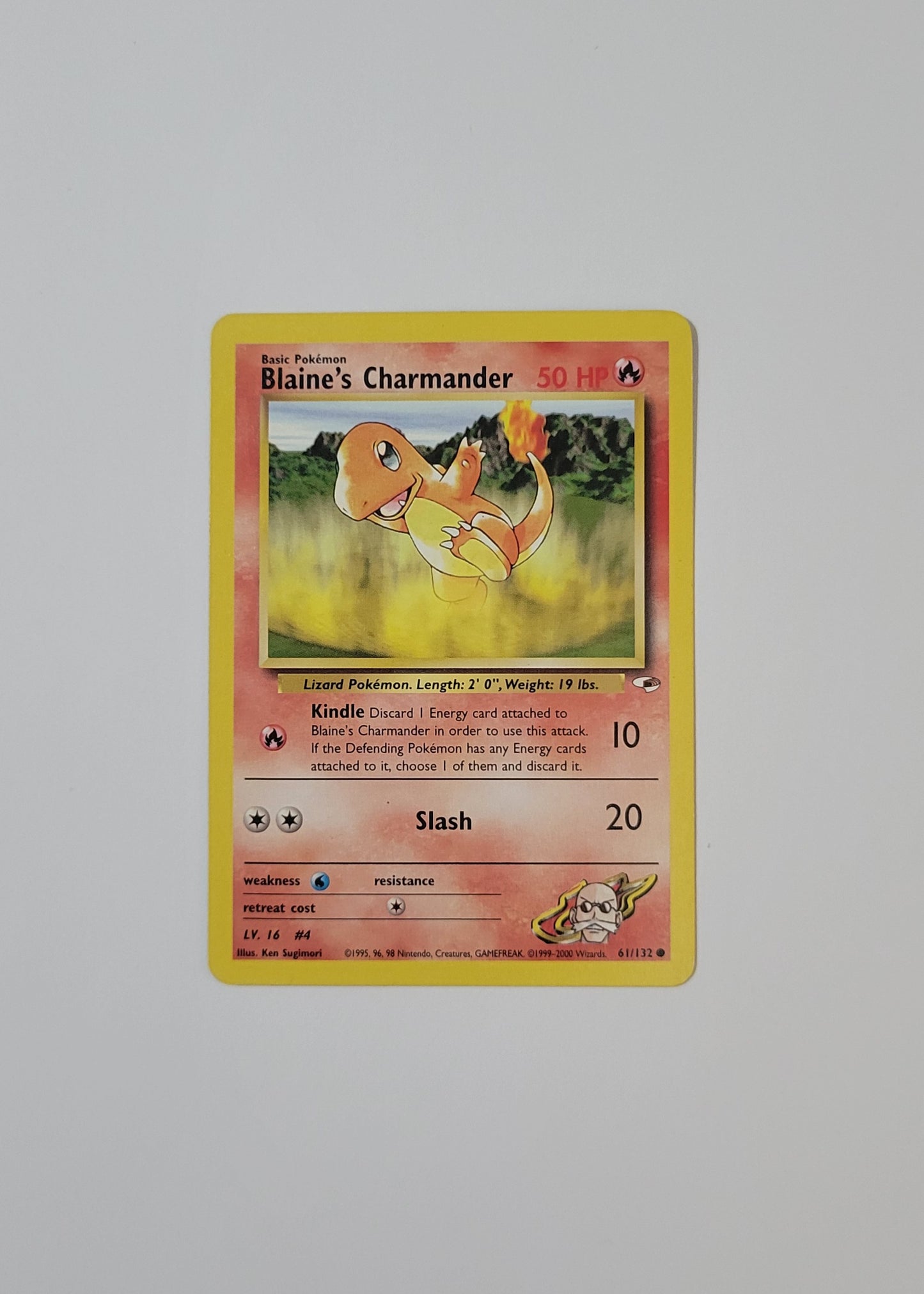 Blaine's Charmander 61/132 - Gym Heroes