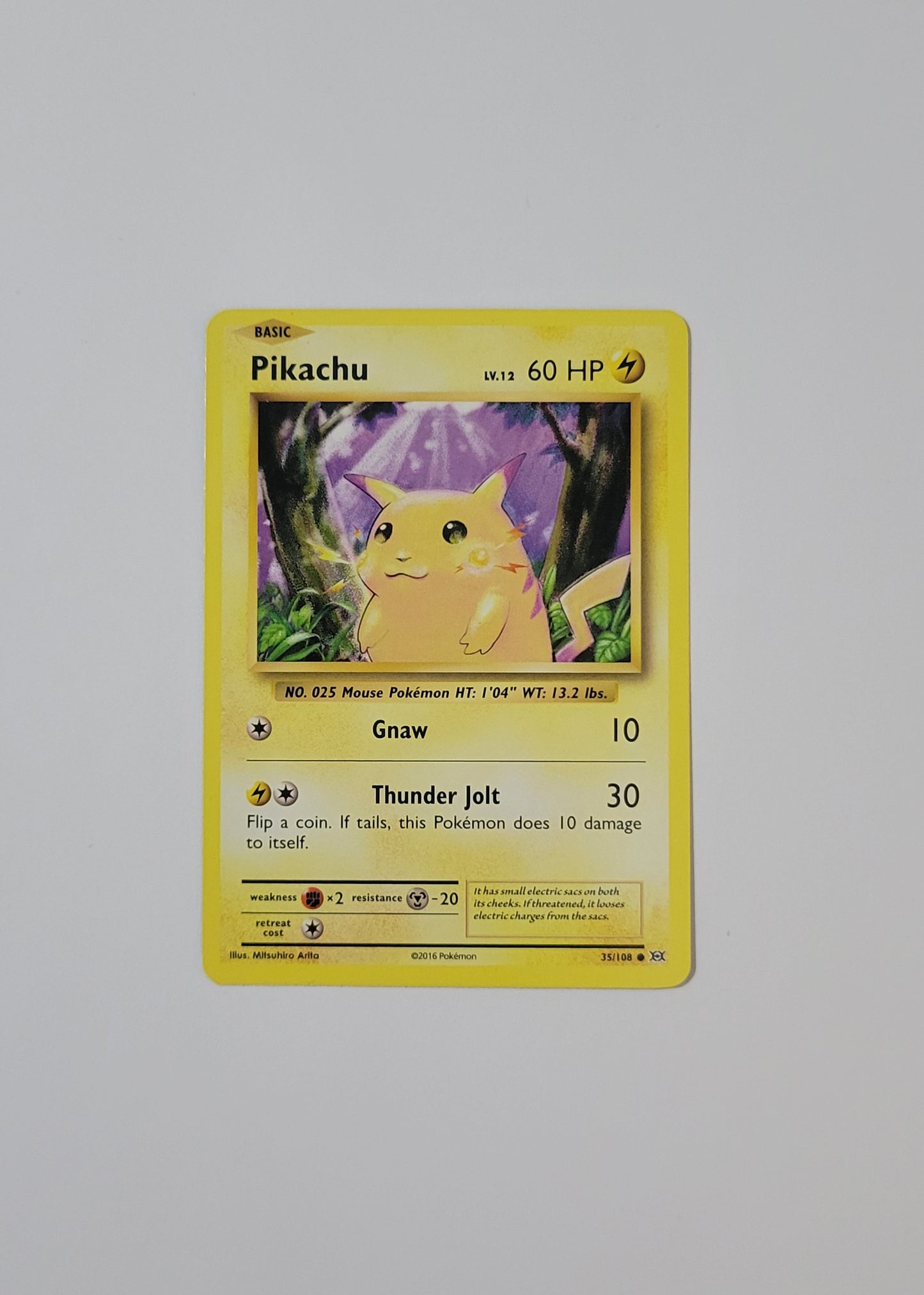 Pikachu 35/108 - Evolutions