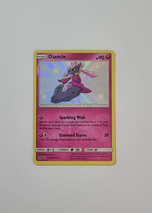 Diancie SV36/SV94 - Hidden Fates: Shiny Vault