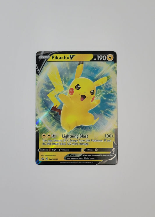 Pikachu V SWSH198 - Black Star Promo