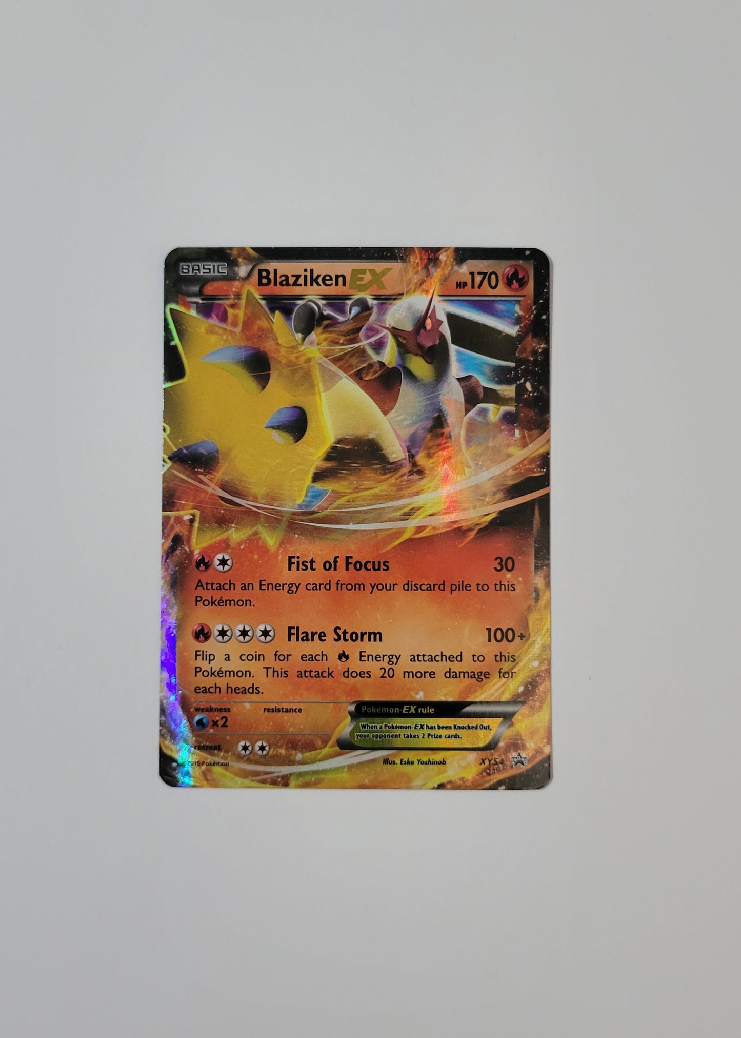 Blaziken EX XY54 - Black Star Promo