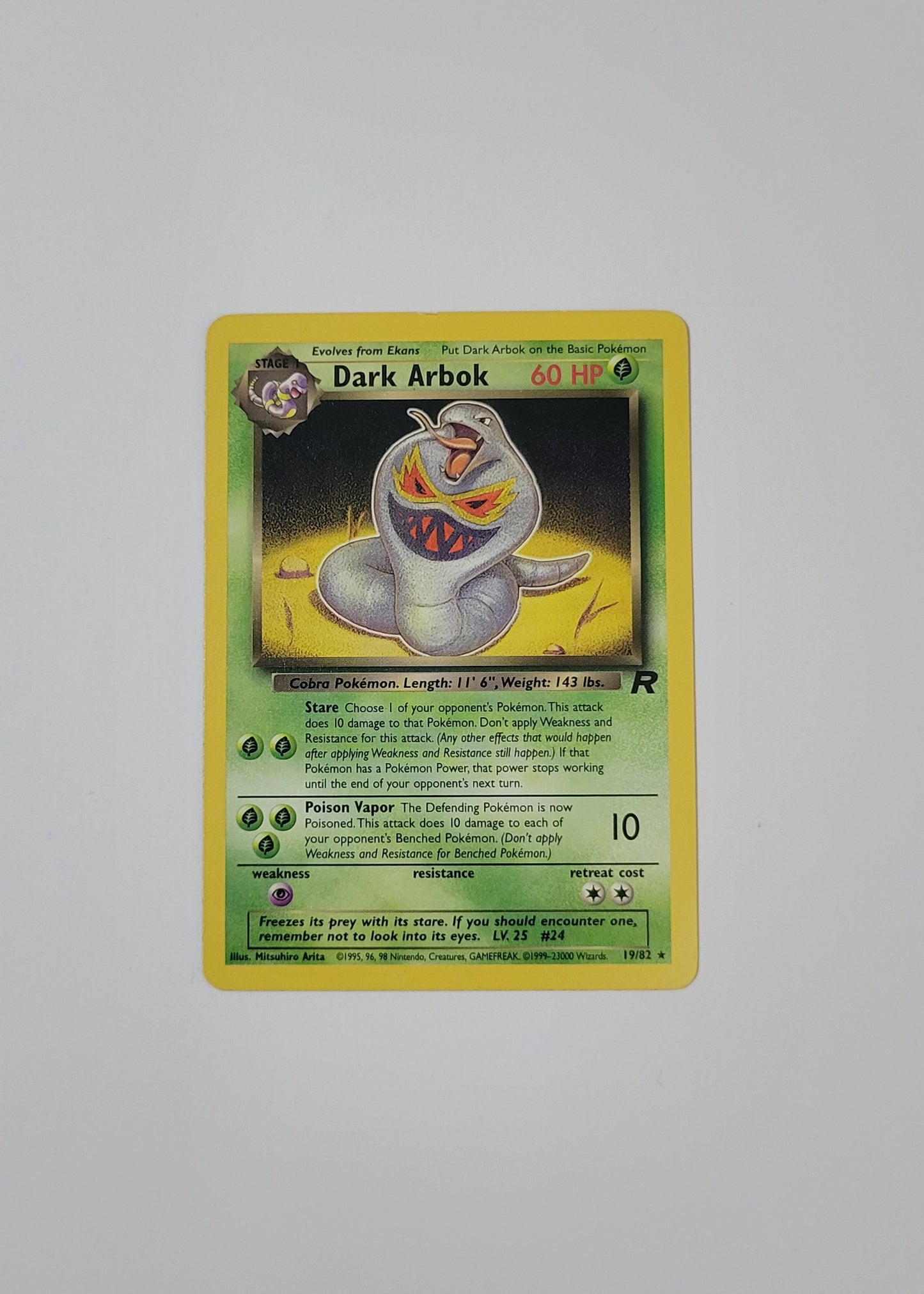 Dark Arbok 19/82 - Team Rocket