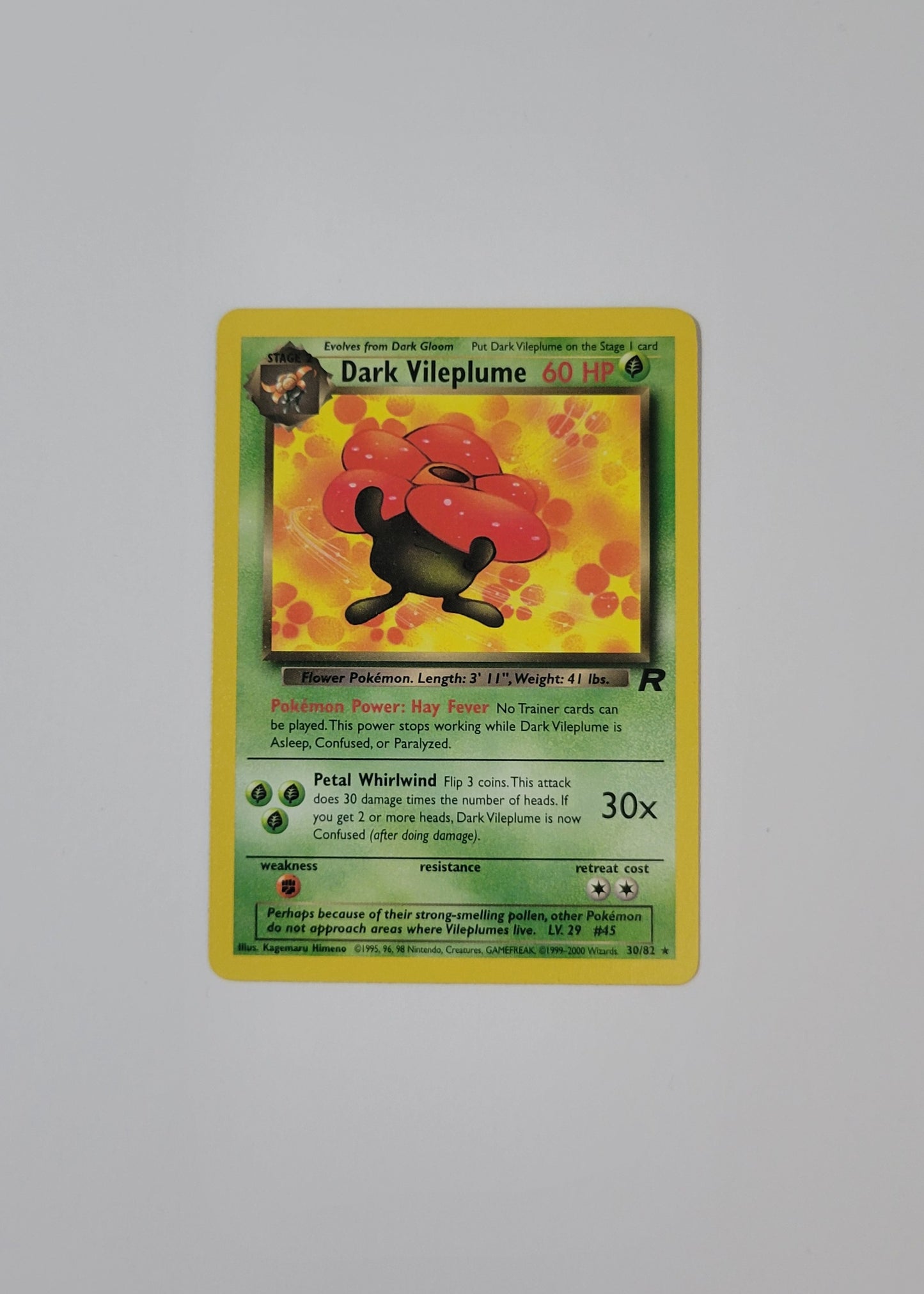 Dark Vileplume 30/82 - Team Rocket