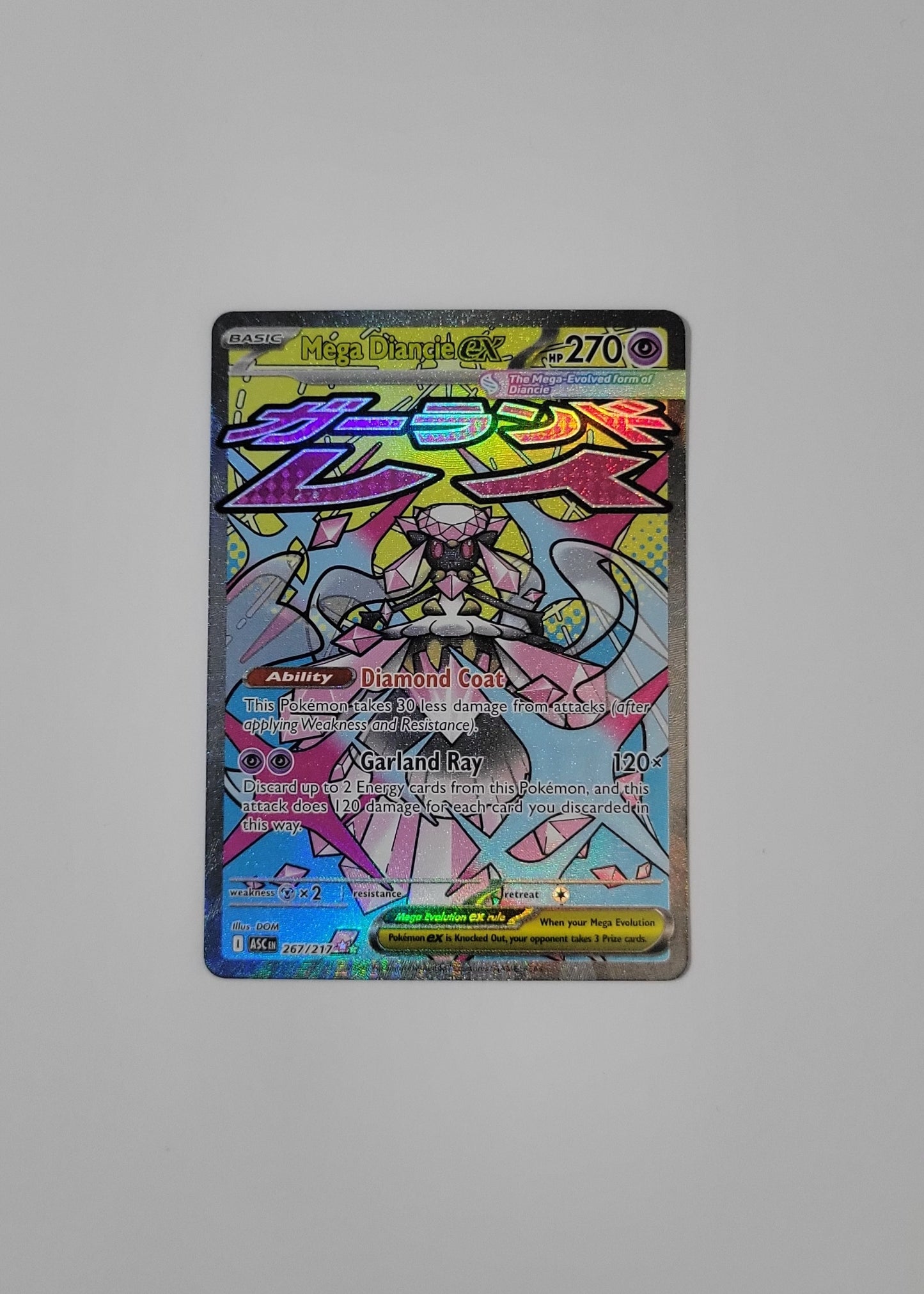 Mega Diancie ex 267/217 - Ascended Heroes